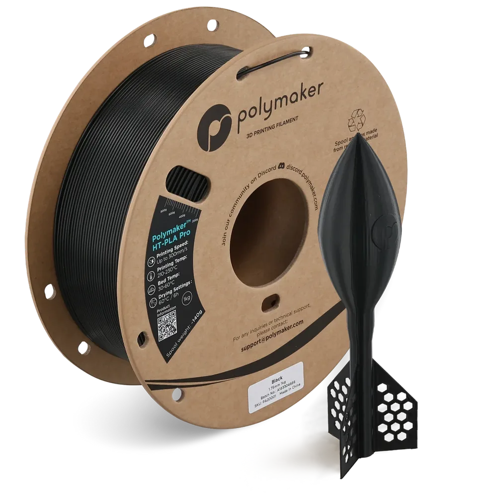 Polymaker™ HT-PLA Pro – Black