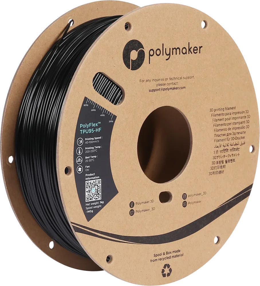 PolyFlex™ TPU95-HF – Black
