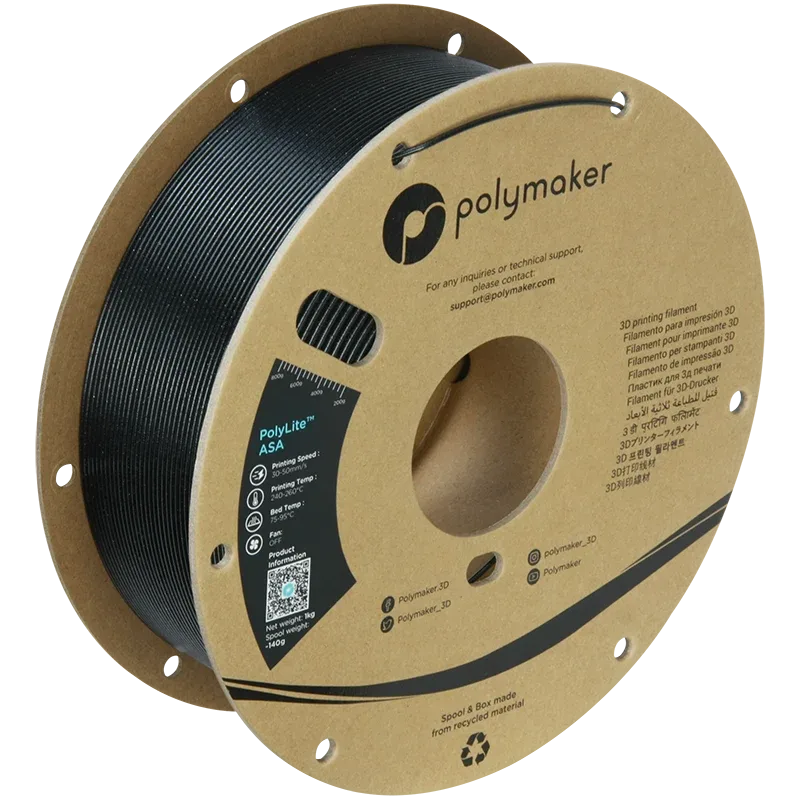 Polymaker™ Galaxy ASA (Formerly PolyLite™ Galaxy ASA) – Black