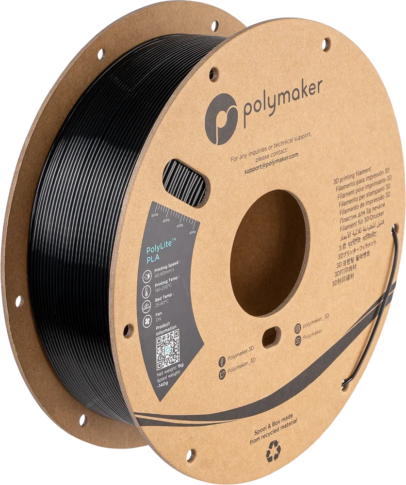 PolyLite™ Silk PLA – Black
