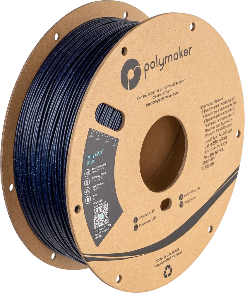 PolyLite™ Galaxy PLA – Galaxy Dark Blue